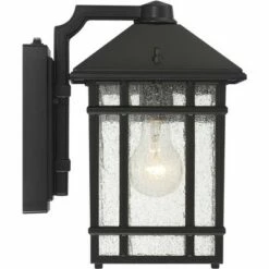 Wholesale 🌟 Kathy Ireland Sierra Craftsman 11"H Black Dusk-Dawn Outdoor Wall Light 🎉 11 Wholesale 🌟 Kathy Ireland Sierra Craftsman 11"H Black Dusk-Dawn Outdoor Wall Light 🎉 -Outdoor Lighting Store unnamed file 4418