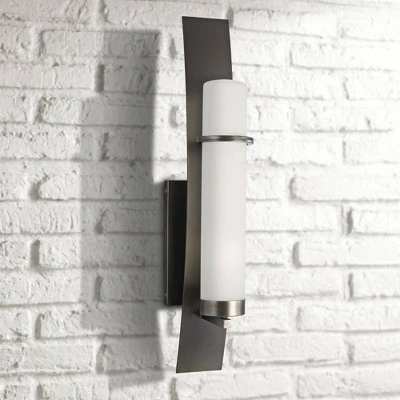 Cheapest 🤩 Minka Lavery Arcus Truth 26" High Smoke Iron Outdoor Wall Light ❤️ 2 Cheapest 🤩 Minka Lavery Arcus Truth 26" High Smoke Iron Outdoor Wall Light ❤️