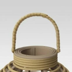 Brand new 🔔 Resin Outdoor Lantern Natural - Threshold™ 🎉