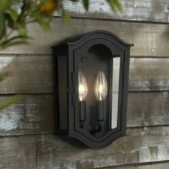 Best reviews of 🧨 Minka Lavery Houghton Hall 11" High Sand Coal Outdoor Wall Light 🧨