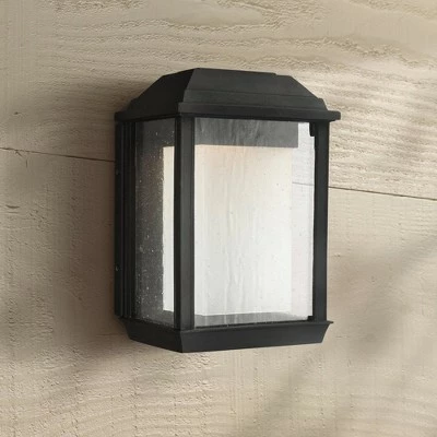 Hot Sale 🎁 Feiss McHenry 11 1/4" High Black LED Outdoor Wall Light 🥰 3 Hot Sale 🎁 Feiss McHenry 11 1/4" High Black LED Outdoor Wall Light 🥰