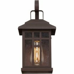 Discount 🔥 John Timberland Outdoor Wall Lights Set of 2 Fixture Carriage Style Bronze 12 1/2" Clear Glass Lantern Exterior House Porch Patio 👏 -Outdoor Lighting Store unnamed file 454