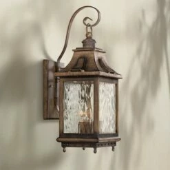 Coupon 🎉 Minka Lavery Wilshire Park 18 1/2" High Bronze Outdoor Wall Light 😀