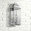 Hot Sale 🥰 Feiss Wellsworth 18 1/4"H Brushed Steel 3-Light Outdoor Wall Light ❤️ -Outdoor Lighting Store unnamed file 4543