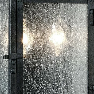 New 😀 Feiss Pediment 12 1/2" High Zinc 2-Light Outdoor Wall Light 😉 4 New 😀 Feiss Pediment 12 1/2" High Zinc 2-Light Outdoor Wall Light 😉 - Image 2