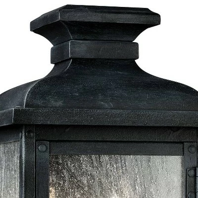 New 😀 Feiss Pediment 12 1/2" High Zinc 2-Light Outdoor Wall Light 😉 5 New 😀 Feiss Pediment 12 1/2" High Zinc 2-Light Outdoor Wall Light 😉 - Image 3