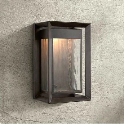 Brand new ๐ Feiss Urbandale 13"H Antique Bronze LED Outdoor Wall Light ๐ฅฐ 2 Brand new ๐ Feiss Urbandale 13"H Antique Bronze LED Outdoor Wall Light ๐ฅฐ