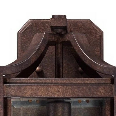 Flash Sale 🎉 Franklin Iron Works Rustic Farmhouse Outdoor Wall Light Fixture Bronze 16 1/4" Clear Beveled Glass for Exterior House Porch Patio 😀 5 Flash Sale 🎉 Franklin Iron Works Rustic Farmhouse Outdoor Wall Light Fixture Bronze 16 1/4" Clear Beveled Glass for Exterior House Porch Patio 😀 - Image 3
