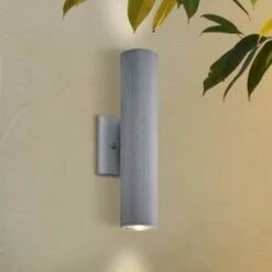 Promo 💯 Minka Lavery Minka Skyline LED 14 1/2"H Aluminum Outdoor Wall Light 🤩