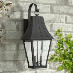 Budget 🌟 Minka Lavery Chateau Grande 24 1/4" High Coal Outdoor Wall Light 🧨