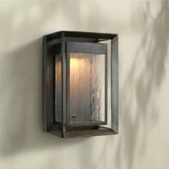 Flash Sale ⌛ Feiss Urbandale 16 1/4" High Antique Bronze LED Outdoor Wall Light 🔥