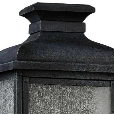 Promo ๐งจ Feiss Pediment 24" High Zinc 3-Light Outdoor Wall Light ๐ 5 Promo ๐งจ Feiss Pediment 24" High Zinc 3-Light Outdoor Wall Light ๐ - Image 3