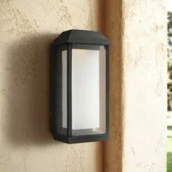 Best Pirce ๐งจ Feiss McHenry 17 1/4" High Black LED Outdoor Wall Light ๐ฏ