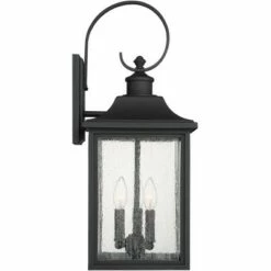 Promo 🎉 John Timberland Outdoor Wall Light Fixture Bronze Lantern Scroll Arm 24" Clear Seedy Glass for Exterior House Porch Patio Deck 🤩 -Outdoor Lighting Store unnamed file 463