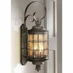 Budget 🛒 Minka Lavery Mallorca™ Collection Iron 34 1/4" High Outdoor Light ✔️