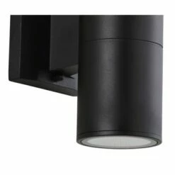 Hot Sale 🌟 JONATHAN Y 6" LED Metal/Glass Cylinder Outdoor Sconce with Black - Jonathan Y 🎁 -Outdoor Lighting Store unnamed file 4670
