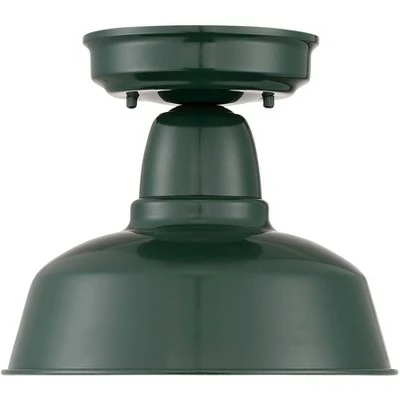 Hot Sale 🎉 John Timberland Rustic Outdoor Ceiling Light Fixture Urban Barn Dark Green 10 1/4" for Exterior House Porch Patio 🔥 4 Hot Sale 🎉 John Timberland Rustic Outdoor Ceiling Light Fixture Urban Barn Dark Green 10 1/4" for Exterior House Porch Patio 🔥 - Image 2