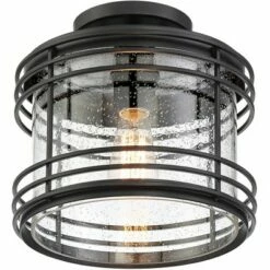 Best deal ๐ Possini Euro Design Modern Outdoor Ceiling Light Fixture Black Geometric 11" Clear Seedy Glass for Exterior House Porch Patio Deck ๐งจ 10 Best deal ๐ Possini Euro Design Modern Outdoor Ceiling Light Fixture Black Geometric 11" Clear Seedy Glass for Exterior House Porch Patio Deck ๐งจ -Outdoor Lighting Store unnamed file 4723
