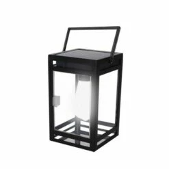 Buy 🛒 7.87" Solar Portable Outdoor Lantern Amber/White - Techko Maid ⌛