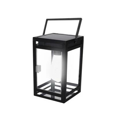 Buy π 7.87" Solar Portable Outdoor Lantern Amber/White - Techko Maid β 3 Buy π 7.87" Solar Portable Outdoor Lantern Amber/White - Techko Maid β