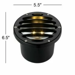 Best Pirce ⌛ John Timberland Black Die-Cast Aluminum Large LED In-Ground Well Light ⭐ -Outdoor Lighting Store unnamed file 4779