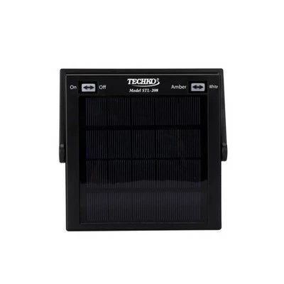 Buy π 7.87" Solar Portable Outdoor Lantern Amber/White - Techko Maid β 5 Buy π 7.87" Solar Portable Outdoor Lantern Amber/White - Techko Maid β - Image 3