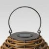 Flash Sale 🛒 Solar Chunky Rattan Outdoor Lantern - Smith & Hawken™ 😀 -Outdoor Lighting Store unnamed file 479