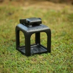 Promo 👍 Smith & Hawken 6.5" x 5" Aluminum Cast Metal Pillar Outdoor Lantern Black - Smith & Hawken™ ✔️ -Outdoor Lighting Store unnamed file 4877