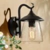 Best reviews of 👍 9.8" Metal/Glass Outdoor Lamp Black - LNC 🛒 -Outdoor Lighting Store unnamed file 4949