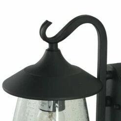 Best reviews of 👍 9.8" Metal/Glass Outdoor Lamp Black - LNC 🛒 -Outdoor Lighting Store unnamed file 4951