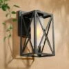 Best reviews of 🌟 12.2" Metal/Glass Outdoor Wall Lamp Black - LNC 👍 -Outdoor Lighting Store unnamed file 4968