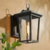 Flash Sale 👍 11.8" Metal/Glass Outdoor Wall Lamp Black - LNC 😉 2 Flash Sale 👍 11.8" Metal/Glass Outdoor Wall Lamp Black - LNC 😉 -Outdoor Lighting Store unnamed file 5014