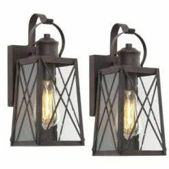 Top 10 🎉 2pk 12.5" Metal/Glass "X" Outdoor Lamps - LNC Rusty 😀 19 Top 10 🎉 2pk 12.5" Metal/Glass "X" Outdoor Lamps - LNC Rusty 😀 -Outdoor Lighting Store unnamed file 5027