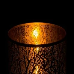 Buy 🔥 Alpine Corporation 9" Indoor/Outdoor Branching Tree Décor with Tungsten Lights and Timer Black 🧨 -Outdoor Lighting Store unnamed file 569