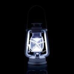 New 🎁 Alpine Corporation Indoor/Outdoor Hurricane Lantern with LED Lights and Timer Cool White 😀 -Outdoor Lighting Store unnamed file 609