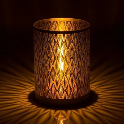 Discount 😍 Alpine Corporation Indoor/Outdoor Diamond Lantern with Tungsten Light and Timer Warm White ✔️ 5 Discount 😍 Alpine Corporation Indoor/Outdoor Diamond Lantern with Tungsten Light and Timer Warm White ✔️ - Image 3