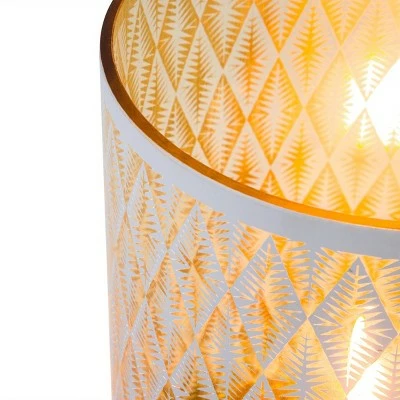 Discount 😍 Alpine Corporation Indoor/Outdoor Diamond Lantern with Tungsten Light and Timer Warm White ✔️ 9 Discount 😍 Alpine Corporation Indoor/Outdoor Diamond Lantern with Tungsten Light and Timer Warm White ✔️ - Image 7