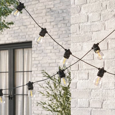 Wholesale π Smith & Hawken Solar LED String Lights with Edison Bulbs - Black Wire - Smith & Hawken™ π₯ 4 Wholesale π Smith & Hawken Solar LED String Lights with Edison Bulbs - Black Wire - Smith & Hawken™ π₯ - Image 2