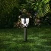 Deals 👏 Alpine Corporation Set of 2 Outdoor Lumen Solar Powered Pathway Light Stakes Bronze 🤩 -Outdoor Lighting Store unnamed file 682