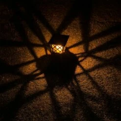 Brand new 💯 Alpine Corporation Set of 4 Outdoor Solar Powered Pathway LED Light Stakes Black ⌛ -Outdoor Lighting Store unnamed file 689