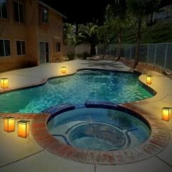 Cheapest 🔔 Techko Maid 8" LED Solar Portable Outdoor Lantern with Flame - Techko Kobot 💯 -Outdoor Lighting Store unnamed file 7