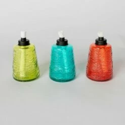 Promo 🔥 Tiki Brand Tabletop Glass 3pk OP&POP Colors 🤩