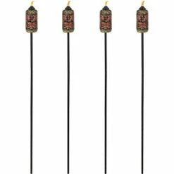 Best Pirce 👍 Sunnydaze Decor Sunnydaze Outdoor 3-in-1 Adjustable Height Tiki Face Patio and Lawn Torch Light Set - 4pk 🛒 15 Best Pirce 👍 Sunnydaze Decor Sunnydaze Outdoor 3-in-1 Adjustable Height Tiki Face Patio and Lawn Torch Light Set - 4pk 🛒 -Outdoor Lighting Store unnamed file 791