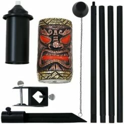 Best reviews of 🎁 Sunnydaze Decor Sunnydaze Outdoor 3-in-1 Adjustable Height Tiki Face Patio and Lawn Torch Light Set - 2pk ⭐ -Outdoor Lighting Store unnamed file 801