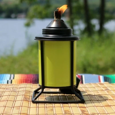 Outlet ✔️ Sunnydaze Decor Sunnydaze Outdoor Metal Patio Deck Poolside Lawn Tabletop Citronella Torch Set - Green, Blue, Orange, and Brown - 4pc 🌟 5 Outlet ✔️ Sunnydaze Decor Sunnydaze Outdoor Metal Patio Deck Poolside Lawn Tabletop Citronella Torch Set - Green, Blue, Orange, and Brown - 4pc 🌟 - Image 3