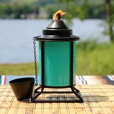 Outlet ✔️ Sunnydaze Decor Sunnydaze Outdoor Metal Patio Deck Poolside Lawn Tabletop Citronella Torch Set - Green, Blue, Orange, and Brown - 4pc 🌟 7 Outlet ✔️ Sunnydaze Decor Sunnydaze Outdoor Metal Patio Deck Poolside Lawn Tabletop Citronella Torch Set - Green, Blue, Orange, and Brown - 4pc 🌟 - Image 5