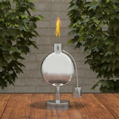 Best Sale ๐ Nature Spring 10" Tabletop Torch Lamp With Stainless Steel Citronella Canister and Fiberglass Wick ๐ 4 Best Sale ๐ Nature Spring 10" Tabletop Torch Lamp With Stainless Steel Citronella Canister and Fiberglass Wick ๐ - Image 2