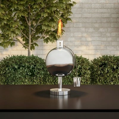 Best Sale ๐ Nature Spring 10" Tabletop Torch Lamp With Stainless Steel Citronella Canister and Fiberglass Wick ๐ 5 Best Sale ๐ Nature Spring 10" Tabletop Torch Lamp With Stainless Steel Citronella Canister and Fiberglass Wick ๐ - Image 3