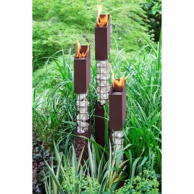 Coupon 😀 Mason Torch Medium - Rust - Terra Flame 💯 3 Coupon 😀 Mason Torch Medium - Rust - Terra Flame 💯 - Image 2