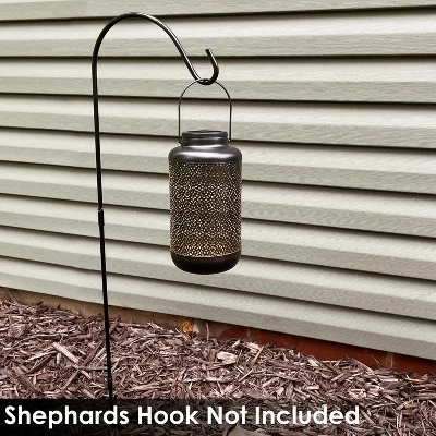 Top 10 โ Sunnydaze Decor Sunnydaze Outdoor Almagra Decorative Jar Solar LED Lantern with Warm White String Lights - 10" - Bronze ๐ 7 Top 10 โ Sunnydaze Decor Sunnydaze Outdoor Almagra Decorative Jar Solar LED Lantern with Warm White String Lights - 10" - Bronze ๐ - Image 5